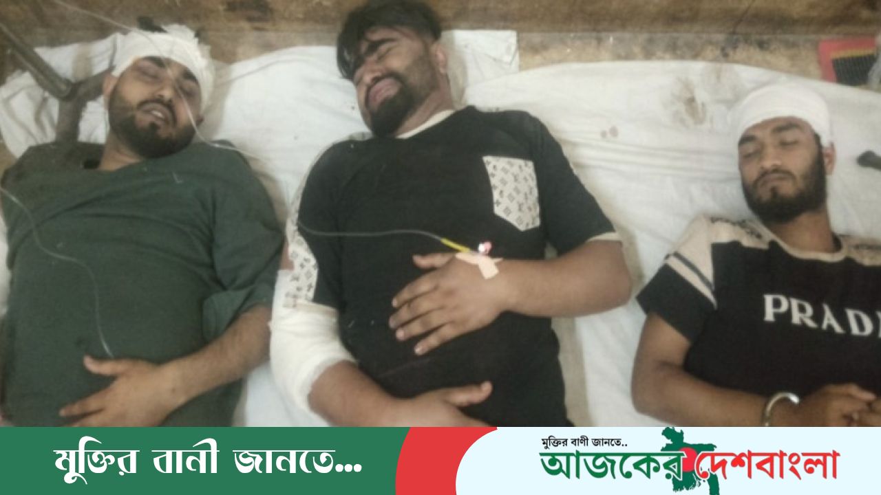 অভয়নগরে পিস্তলসহ ধরা খেল ৩ দুষ্কৃতকারী, পুড়ল মোটরসাইকেল