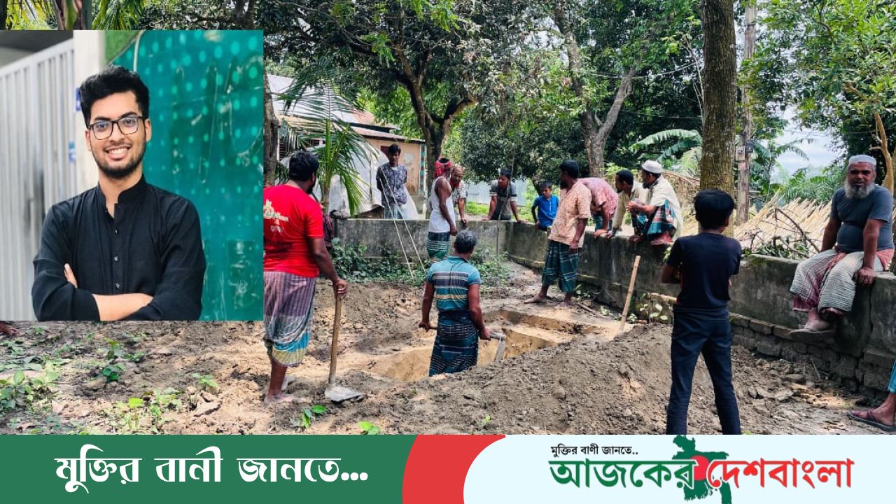 পিএইচডির স্বপ্ন নিয়ে গিয়েছিলেন যুক্তরাষ্ট্রে, কফিনবন্দি হয়ে ফিরলেন লিমন; মাদারগঞ্জে শোকের মাতম