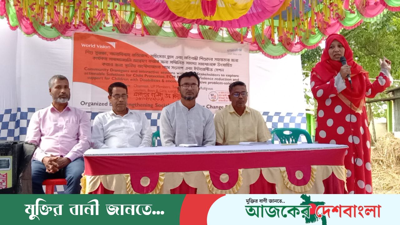 কুড়িগ্রামে এসএসবিসি প্রকল্পের আয়োজনে মাতৃ স্বাস্থ্য, নবজাতকের যত্ন ও টিকা 