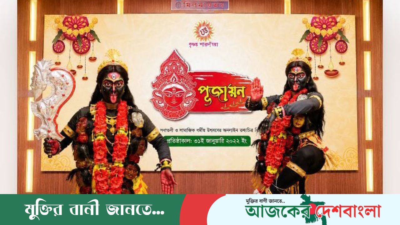 মহাকালীর শক্তিরূপে পিপাসা নাথ, তাণ্ডব নৃত্যে মুগ্ধ দর্শক