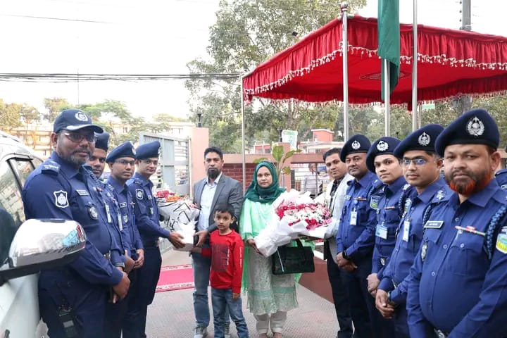 নবাগত পুলিশ সুপার জনাব মোঃ তরিকুল ইসলাম মহোদয়ের নেত্রকোণা জেলায় যোগদান ও দায়িত্বভার গ্রহণ