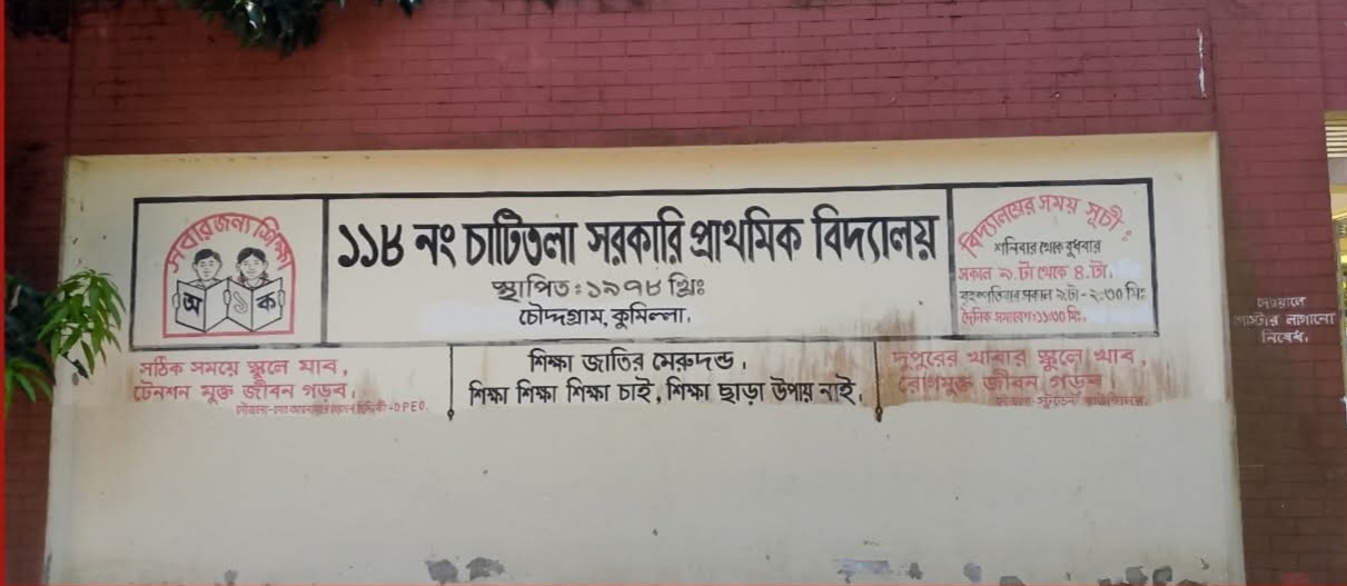 চৌদ্দগ্রাম উপজেলার ১০২টি সরকারি প্রাথমিক বিদ্যালয়ে নেই প্রধান শিক্ষক