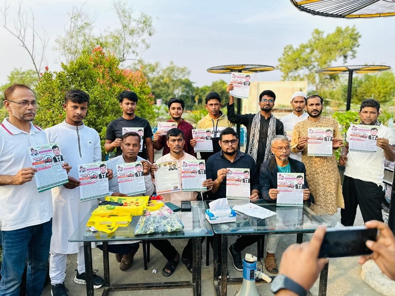 চৌদ্দগ্রামে আনুষ্ঠানিকভাবে গণঅধিকার পরিষদের এমপি প্রার্থীর প্রচারণা শুরু