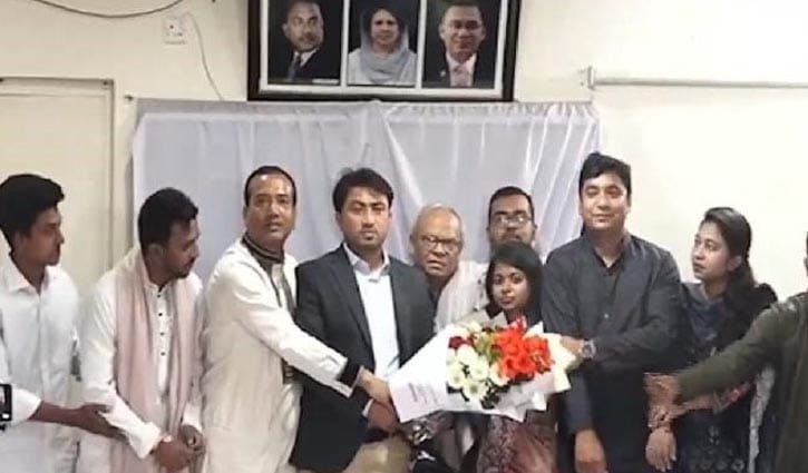 বিএনপিতে যোগ দিলেন জাকসু ভিপি আবদুর রশিদ জিতু